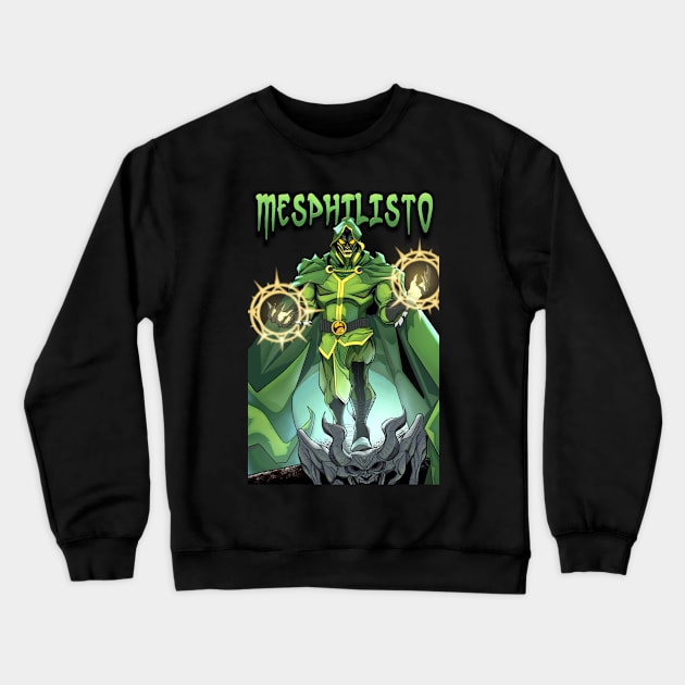 Mesphilisto (The Vigilantes) Crewneck Sweatshirt by MentalPablum